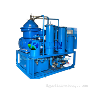 Centrifugal Oil Purifier for Heavy Fuel Oil Filtration and Oil Dehydration
